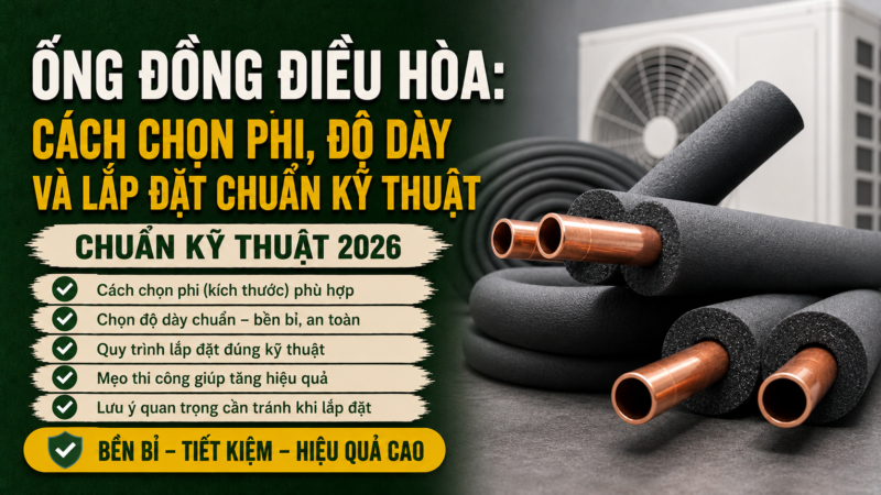Ống đồng điều hoà