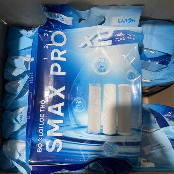 Lõi lọc nước Karofi bộ 3 lõi 123