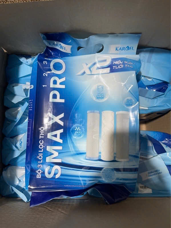 Lõi lọc nước Karofi bộ 3 lõi 123