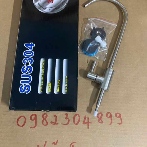 Vòi cổ ngổng inox máy lọc nước SUS304