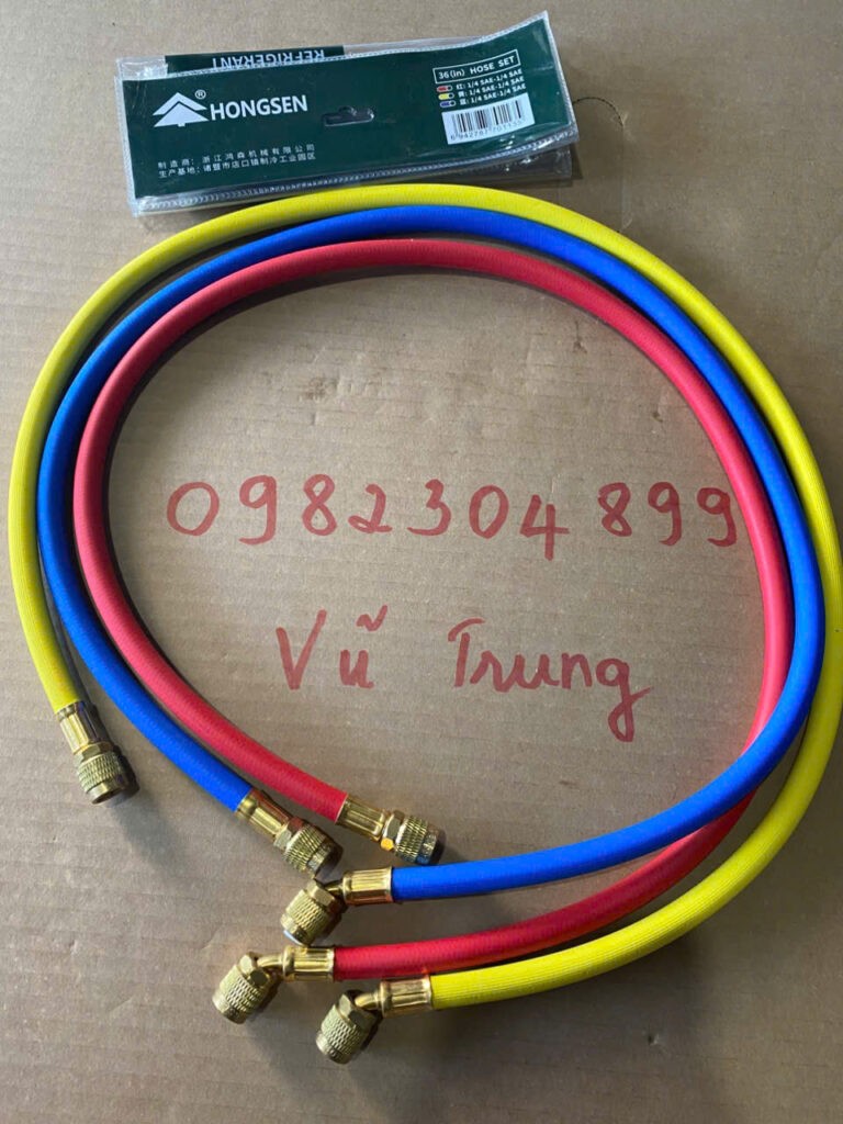 Dây sạc gas hóngen 1.2m 3 sợi
