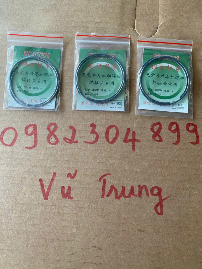 Que hàn nhôm lõi thuốc siêu nhẹ lửa