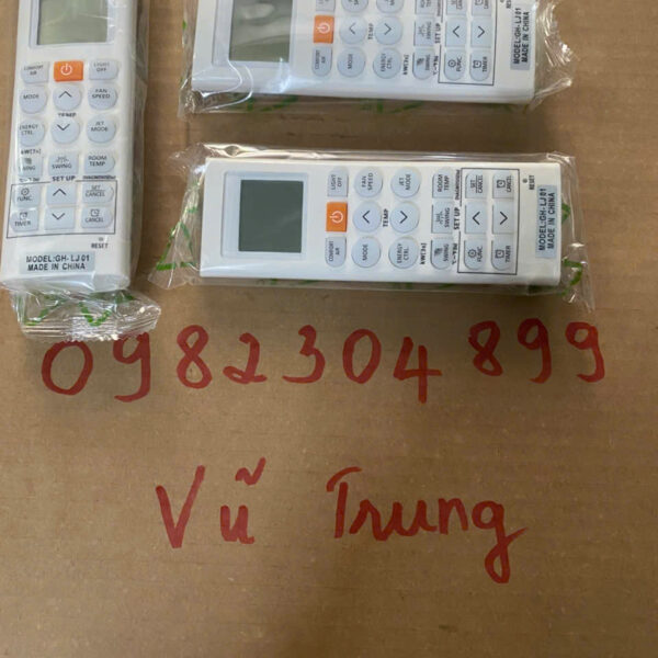Điều khiển máy lạnh LG nút đỏ