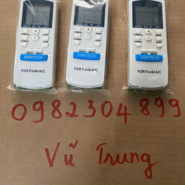 Điều khiển máy lạnh Funiki vát
