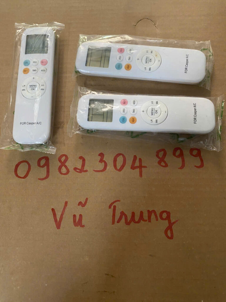 Điều khiển máy lạnh Casper