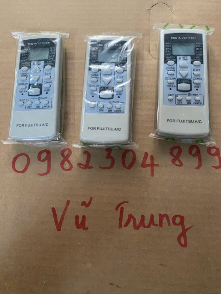 Điều khiển máy lạnh Fujisu Nhật