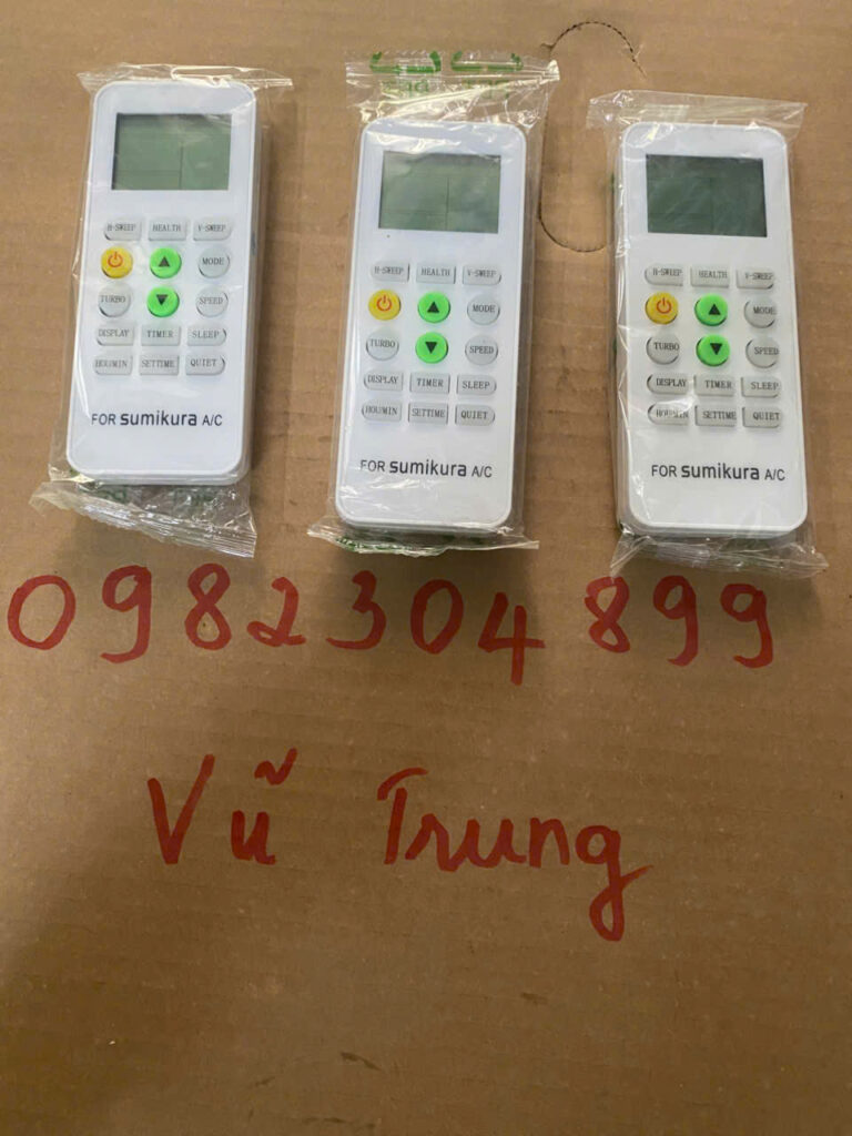 Điều khiển máy lạnh Sumikura