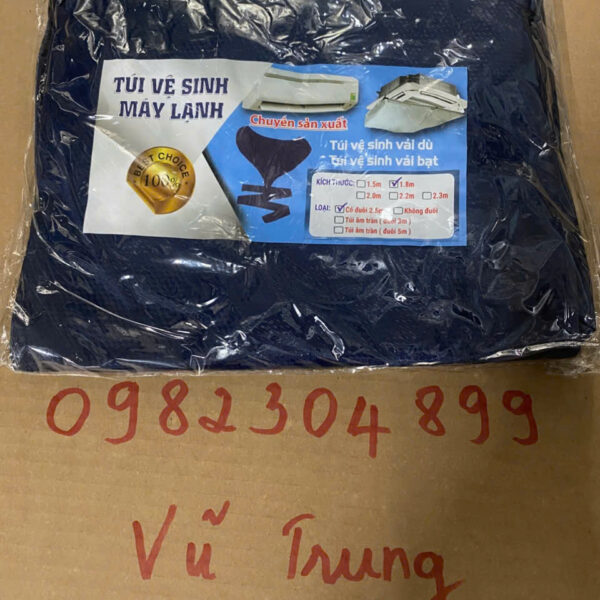 Áo vệ sinh máy lạnh 1.8m loại tốt có ống xả dài 2,5 mét