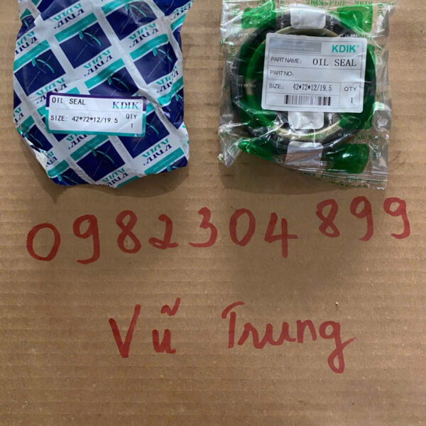 Phớt máy giặt PNSN 42 x 72 x 12/19.5 lồng ngang XR VX VG FG FX chuẩn hảng mới