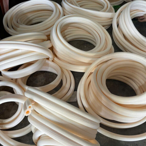 Ống bảo ôn kép lắp điều hòa máy lạnh – Ghen bọc ống đồng máy lạnh 6-10 hồng loại dai tốt 1m