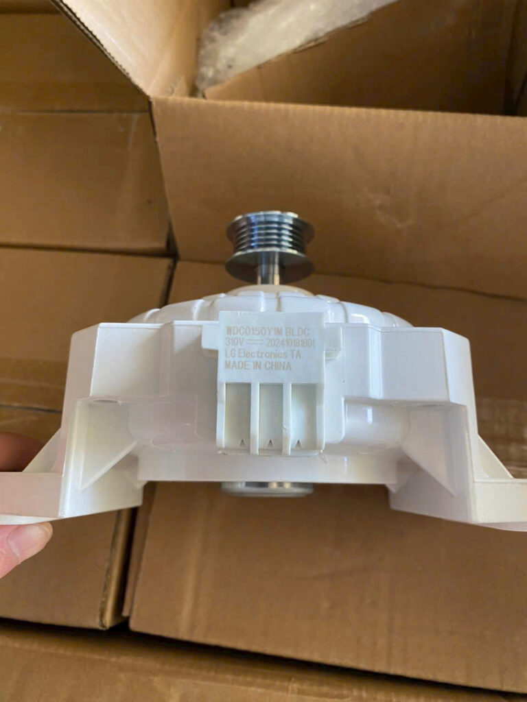 Motor sứ 310V dùng cho máy giặt LG Inverter cửa trên, động cơ mg lg lồng đứng WDC0150Y1M BLDC Tốt