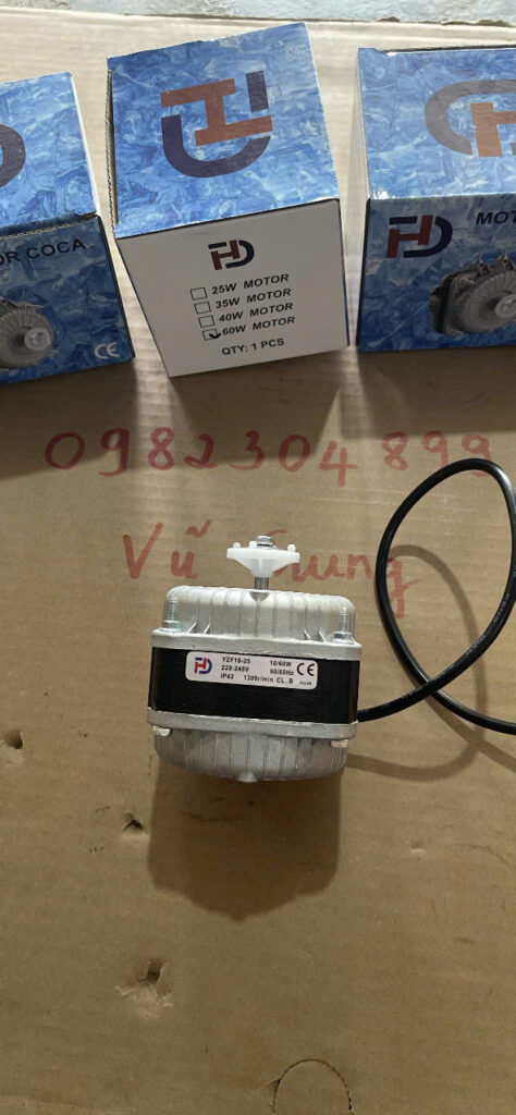 Motor quạt coca 60W motor quạt tủ mát 60W