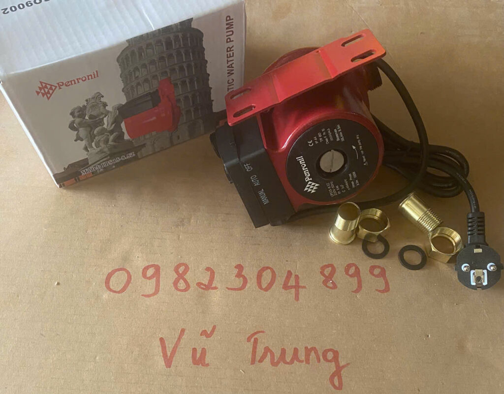[HÀNG XỊN CHẠY SIÊU ÊM] Bơm tăng áp Penronil Ý 100w cao cấp – bơm tăng áp bình nóng lạnh máy giặt